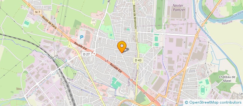 localisation de l'entreprise 923 479 190  à ROANNE