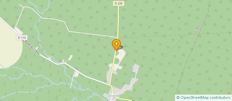 localisation de l'entreprise 923 481 618   ORIGNE