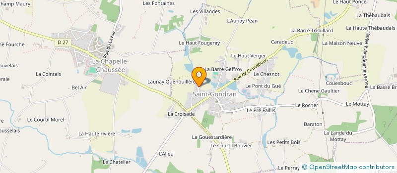 localisation de l'entreprise 923 487 045 à LA MEZIERE