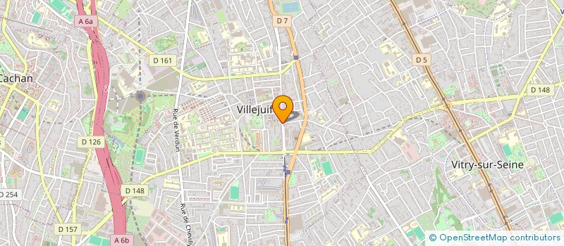 localisation de l'entreprise 923 489 587  à VILLEJUIF