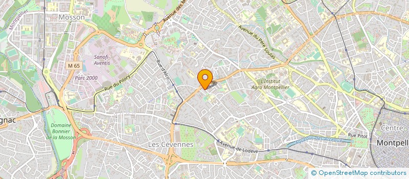 localisation de l'entreprise 923 500 797   RIBES