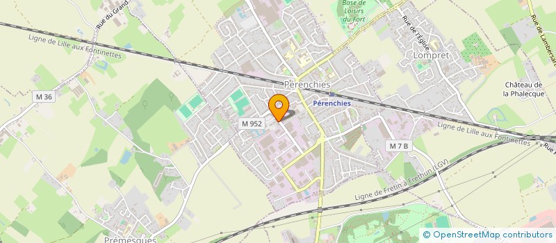 localisation de l'entreprise 923 501 464   PERENCHIES