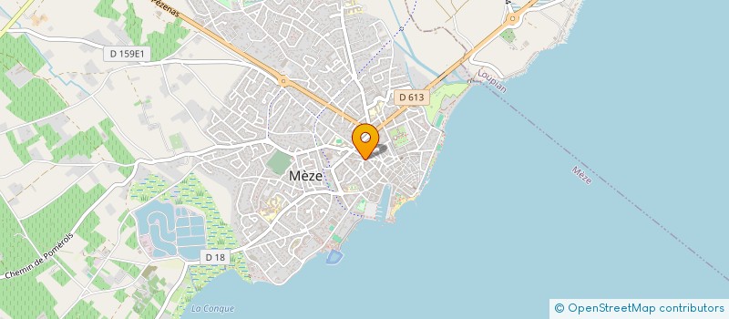 localisation de l'entreprise 923 512 834  à MEZE
