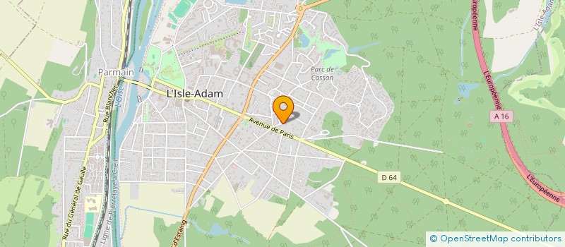 localisation de l'entreprise 923 514 863   PARMAIN