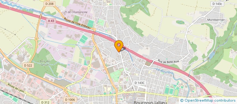 localisation de l'entreprise 923 515 944   BOURGOIN-JALLIEU