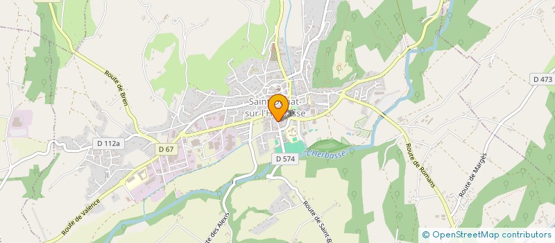 localisation de l'entreprise 923 529 309   SAINT-DONAT-SUR-L'HERBASSE