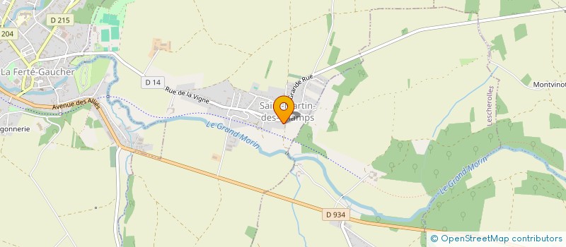 localisation de l'entreprise 923 539 555   SAINT-MARTIN-DES-CHAMPS