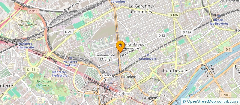 localisation de l'entreprise 923 552 202 à COURBEVOIE