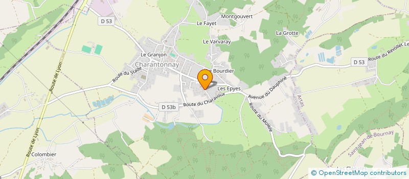 localisation de l'entreprise 923 560 312   CHATONNAY
