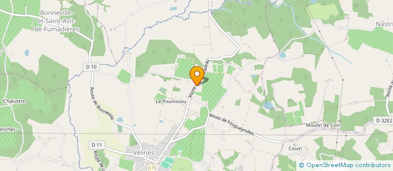 localisation de l'entreprise 923 565 410   VELINES