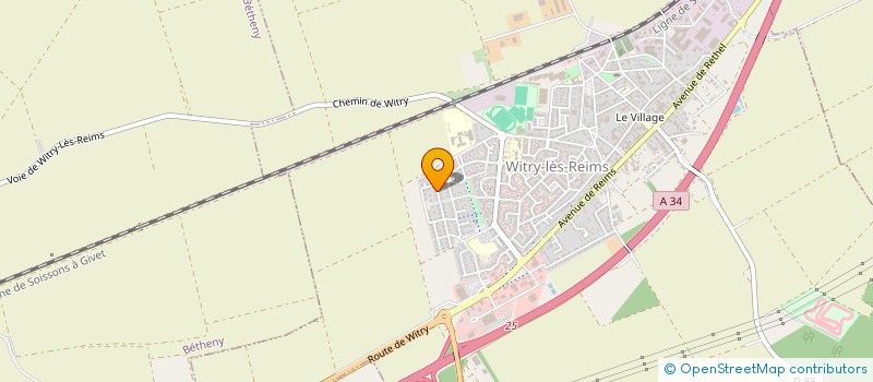 localisation de l'entreprise 923 565 741   WITRY-LES-REIMS