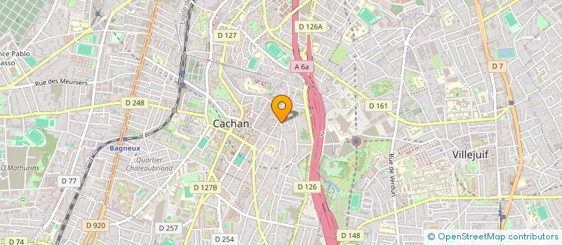 localisation de l'entreprise 923 576 748   BOURG-LA-REINE