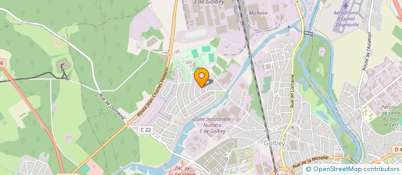 localisation de l'entreprise 923 577 589   GOLBEY