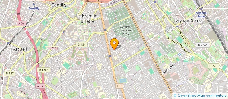 localisation de l'entreprise 923 595 037   VILLEJUIF