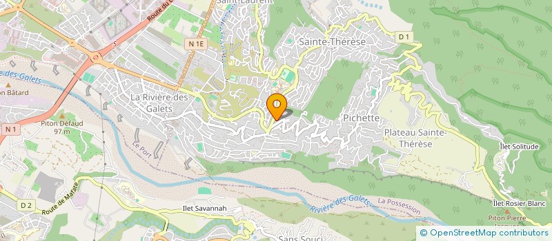 localisation de l'entreprise 923 596 597 à SAINT-PAUL