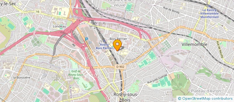 localisation de l'entreprise 923 604 474  à ROSNY-SOUS-BOIS