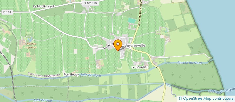 localisation de l'entreprise 923 609 630   SAINT-JULIEN-BEYCHEVELLE