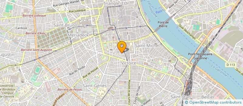 localisation de l'entreprise 923 609 747   BORDEAUX