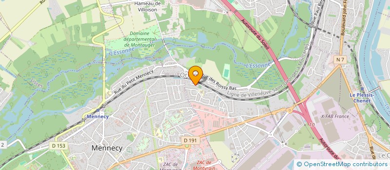 localisation de l'entreprise 923 618 367   ORMOY