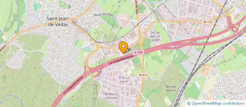 localisation de l'entreprise 923 626 444   SAINT-GELY-DU-FESC