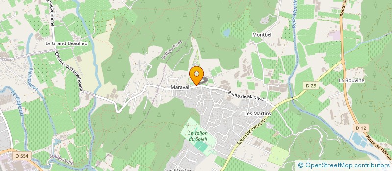 localisation de l'entreprise 923 630 867   LA CRAU