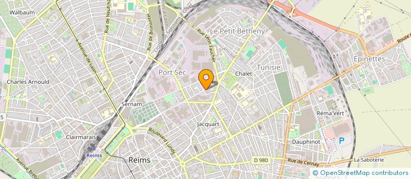 localisation de l'entreprise 923 631 881 à REIMS