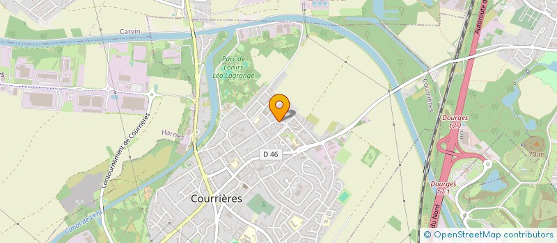 localisation de l'entreprise 923 655 088   COURRIERES