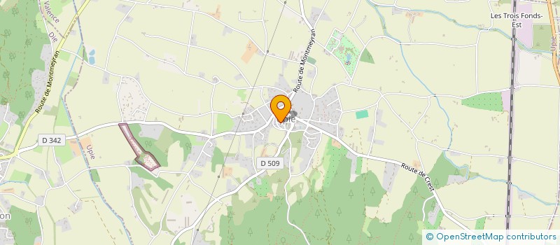 localisation de l'entreprise 923 656 144   CREST