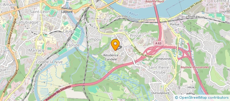 localisation de l'entreprise 923 657 589   SAINT-PIERRE-D'IRUBE