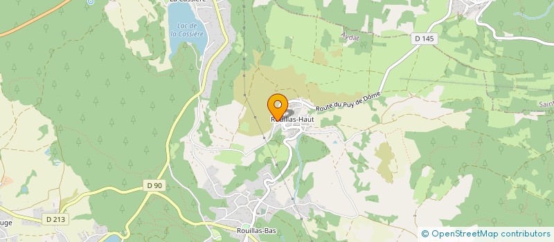 localisation de l'entreprise 923 658 058   SAULZET-LE-FROID