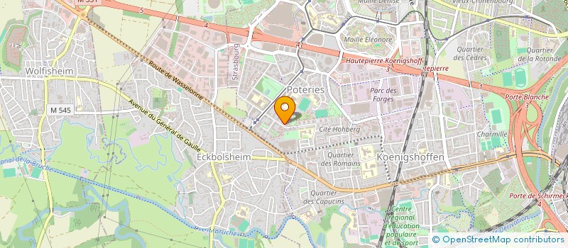 localisation de l'entreprise 923 663 413   STRASBOURG