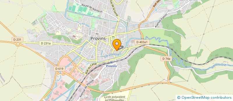 localisation de l'entreprise 923 665 137   PROVINS