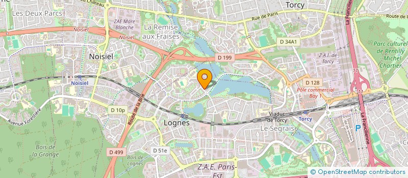 localisation de l'entreprise 923 677 124   MONTEVRAIN