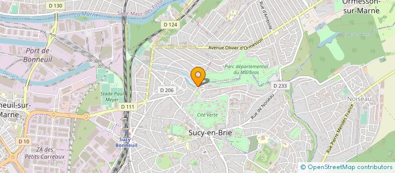 localisation de l'entreprise 923 701 049   SUCY-EN-BRIE