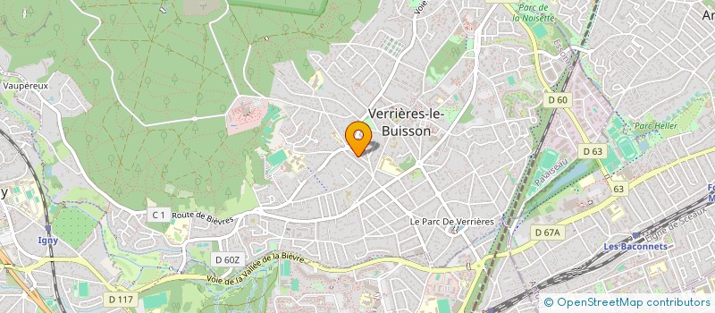 localisation de l'entreprise 923 714 877   VERRIERES-LE-BUISSON