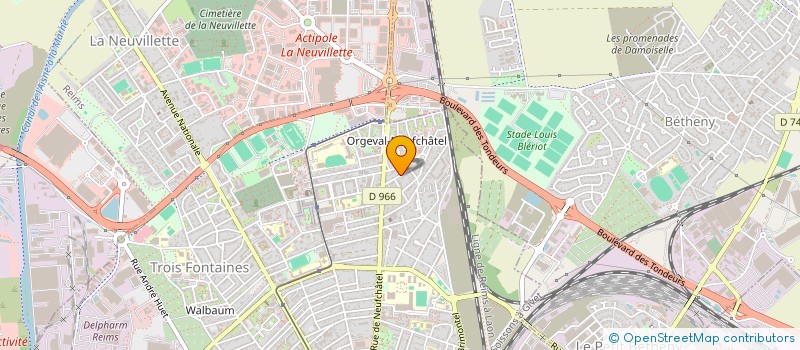 localisation de l'entreprise 923 724 165   REIMS