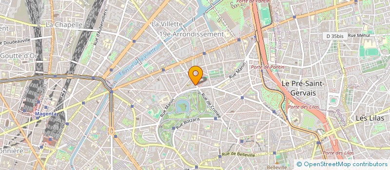 localisation de l'entreprise 923 730 139 à BAGNOLET