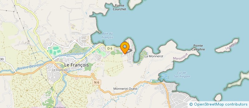 localisation de l'entreprise 923 733 562   LE MARIN