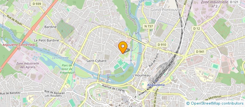 localisation de l'entreprise 923 734 354  à ANGOULEME