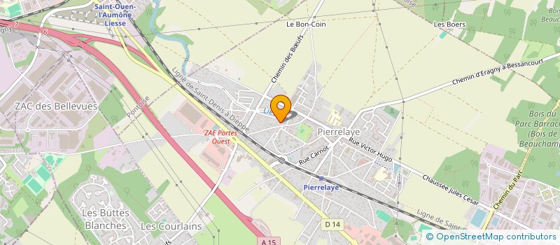 localisation de l'entreprise 923 735 393   PIERRELAYE