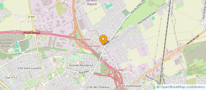 localisation de l'entreprise 923 740 237  à LA MADELEINE