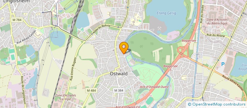 localisation de l'entreprise 923 741 219   OSTWALD