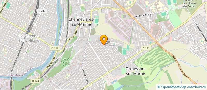 localisation de l'entreprise 923 746 507   ORMESSON-SUR-MARNE