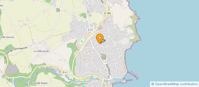 localisation de l'entreprise 923 749 121   PAIMPOL