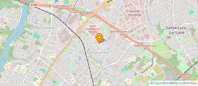 localisation de l'entreprise 923 753 438   THOUARE-SUR-LOIRE