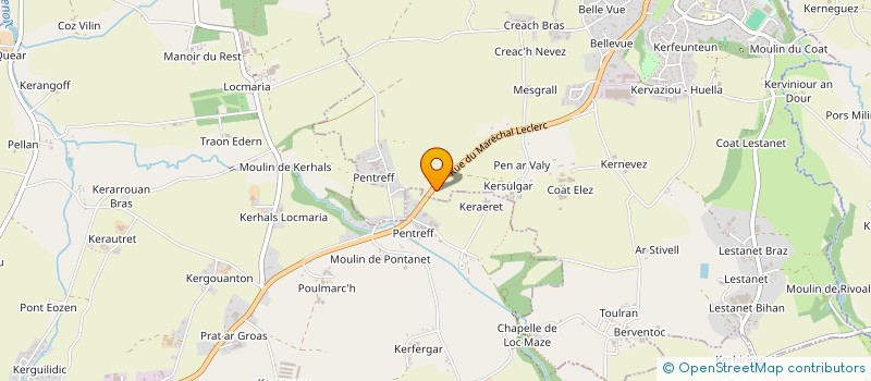 localisation de l'entreprise 923 755 698   PLOUDALMEZEAU