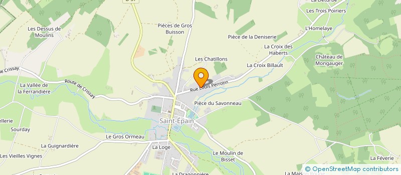 localisation de l'entreprise 923 762 249   SAINT-EPAIN