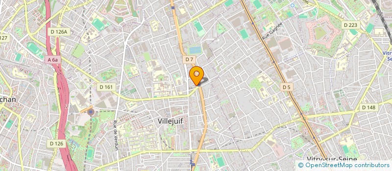 localisation de l'entreprise 923 766 794  à VILLEJUIF