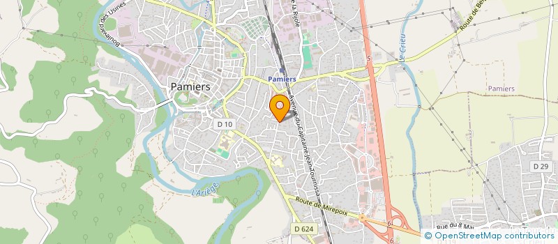 localisation de l'entreprise 923 766 851 à PAMIERS