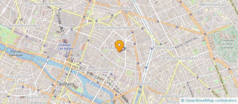 localisation de l'entreprise 923 778 203   PARIS